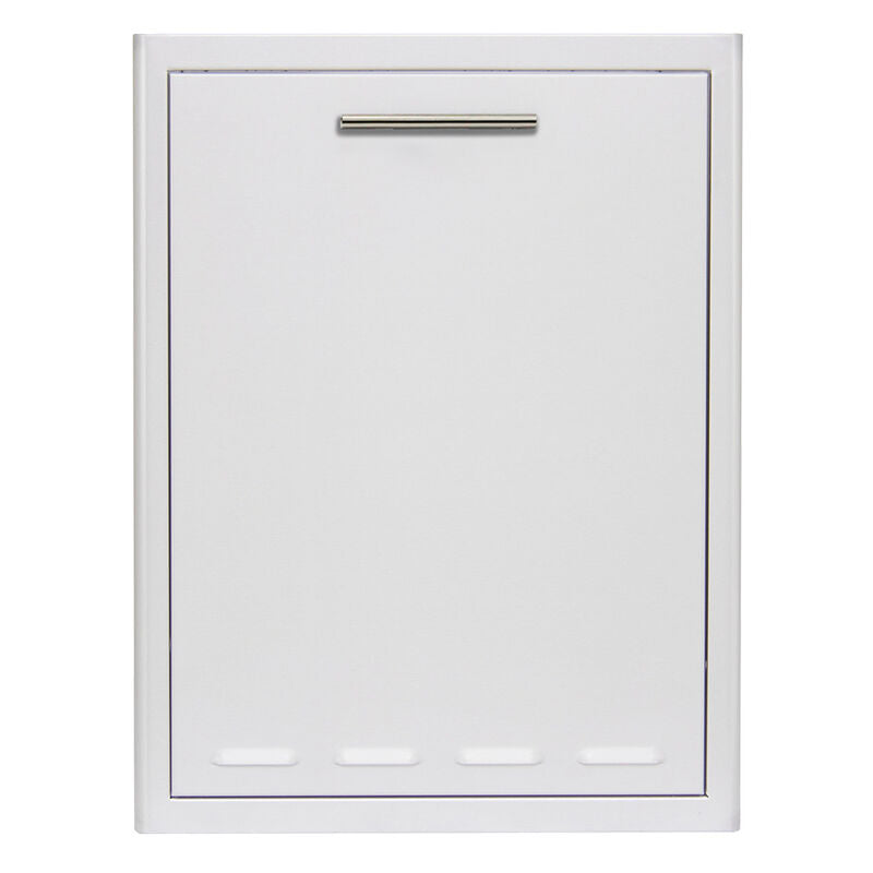 Oasis Outdoor Kitchens Signature 8ft Luxury Outdoor Island W/ Blaze Outdoor Rated Refrigerator & Summerset 15-Inch Sink – Alaska Gray Stone W/ Black Polished Granite