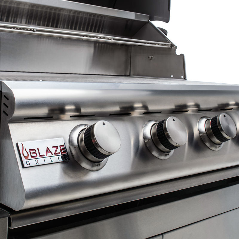 Blaze Prelude LBM 32-Inch 4-Burner Built-In Natural Gas Grill - BLZ-4LBM-NG