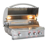 Blaze Professional LUX 34-Inch 3-Burner Built-In Natural Gas Grill w/ Rear Infrared Burner - BLZ-3PRO-NG