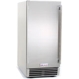 Blaze 50 Lb. 15-Inch Outdoor Rated Ice Maker w/ Gravity Drain - BLZ-ICEMKR-50GR