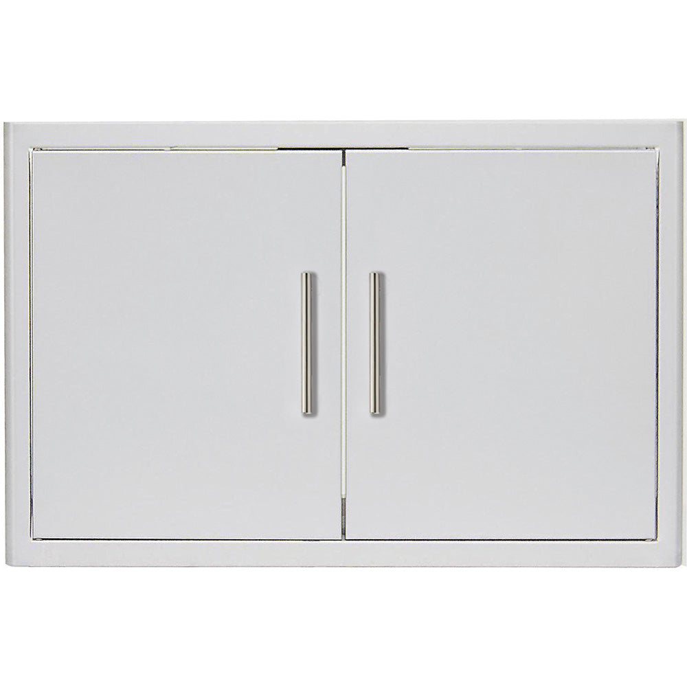 Blaze 25-Inch Stainless Steel Double Access Door - BLZ-AD25-R-SC